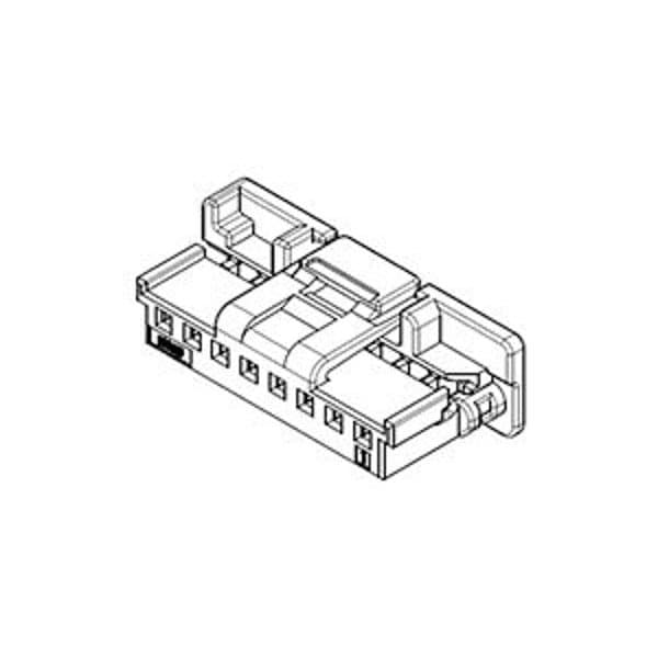 Molex Combination Line Connector, 8 Contact(S), Female, Crimp Terminal, Receptacle 5601230804 - main